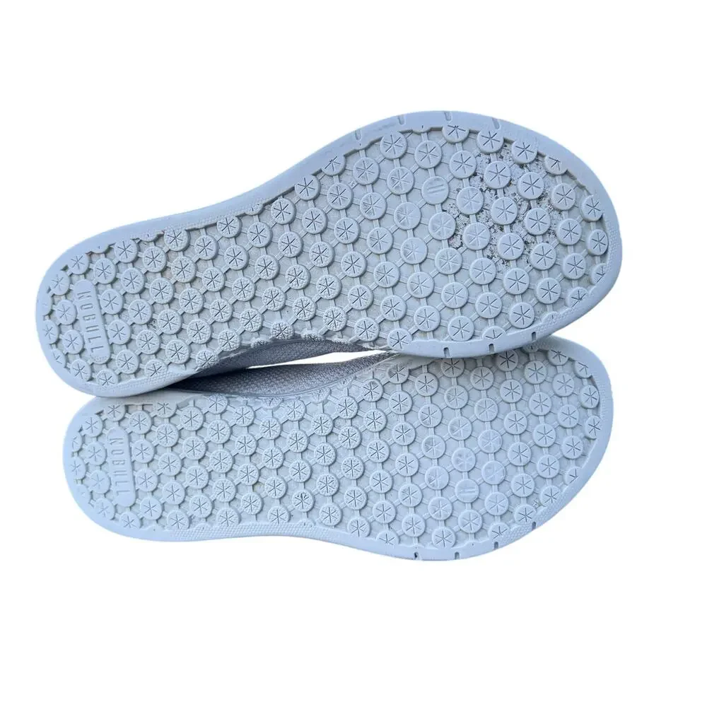 Nobull‎ Superfabric Sneakers Unisex M11 W12.5 Gray Low Top Lace up Crossfit